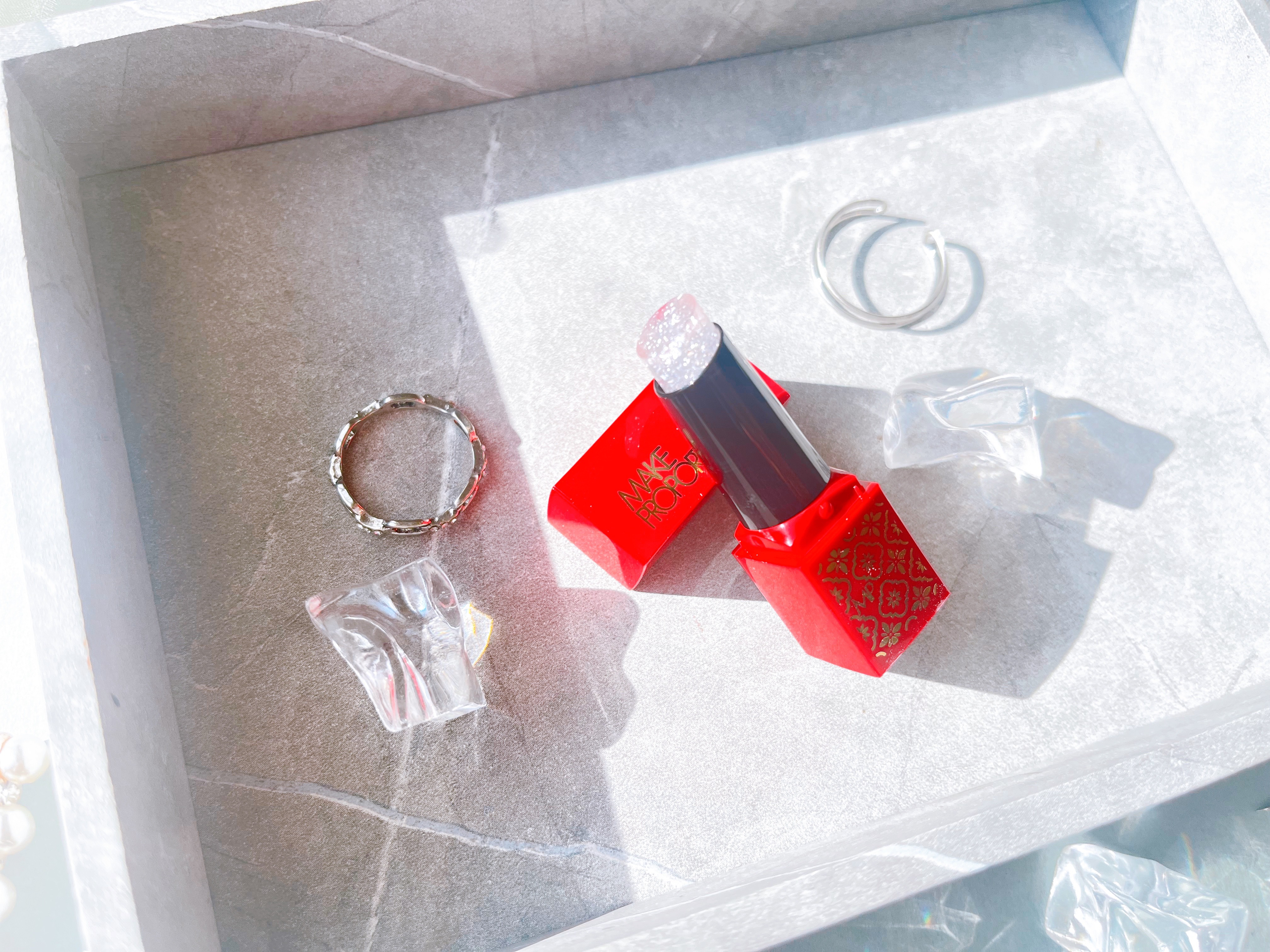 ミニティントルージュ/メイクプロポーション/リップティントを使ったクチコミ（2枚目）