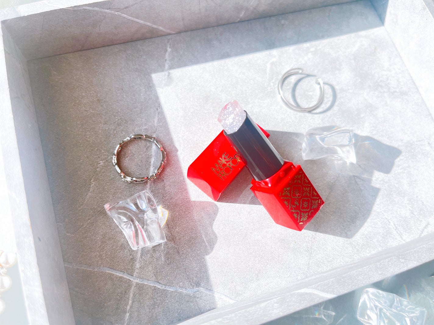 ミニティントルージュ/メイクプロポーション/リップティントを使ったクチコミ(2枚目)