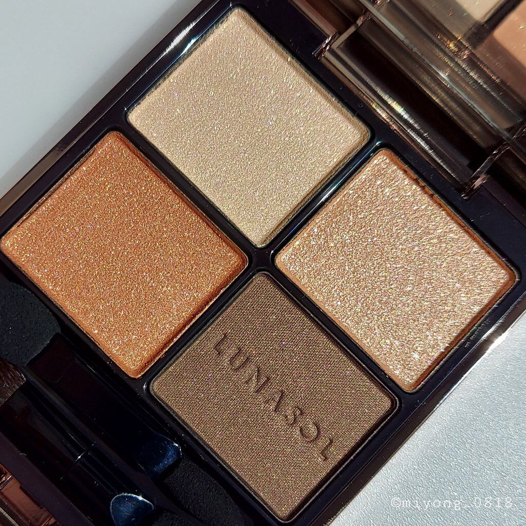 アイカラーレーション/LUNASOL/アイシャドウパレットを使ったクチコミ（3枚目）