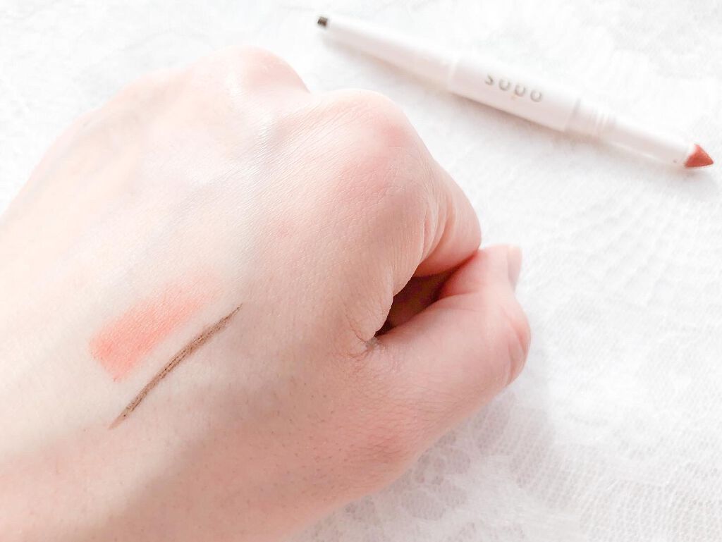 パウダー&ライナー/sopo/スティックアイシャドウを使ったクチコミ（2枚目）