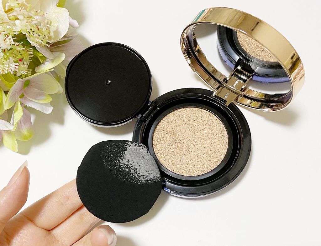 HARIAS 薬用クッションファンデーション/HARIAS/クッションファンデーションを使ったクチコミ(2枚目)