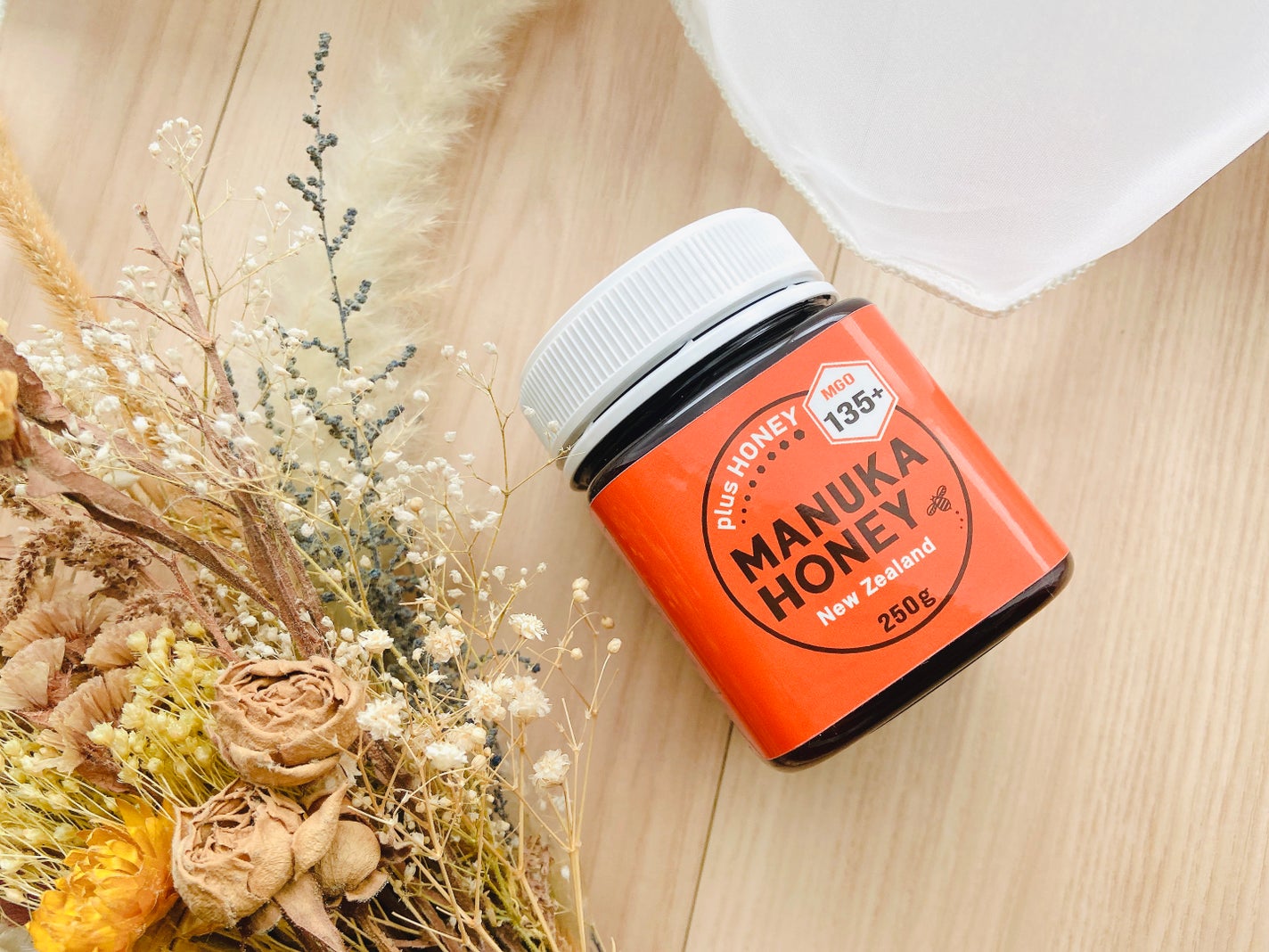 マヌカハニー MGO135+/plusHONEY/食品を使ったクチコミ(2枚目)