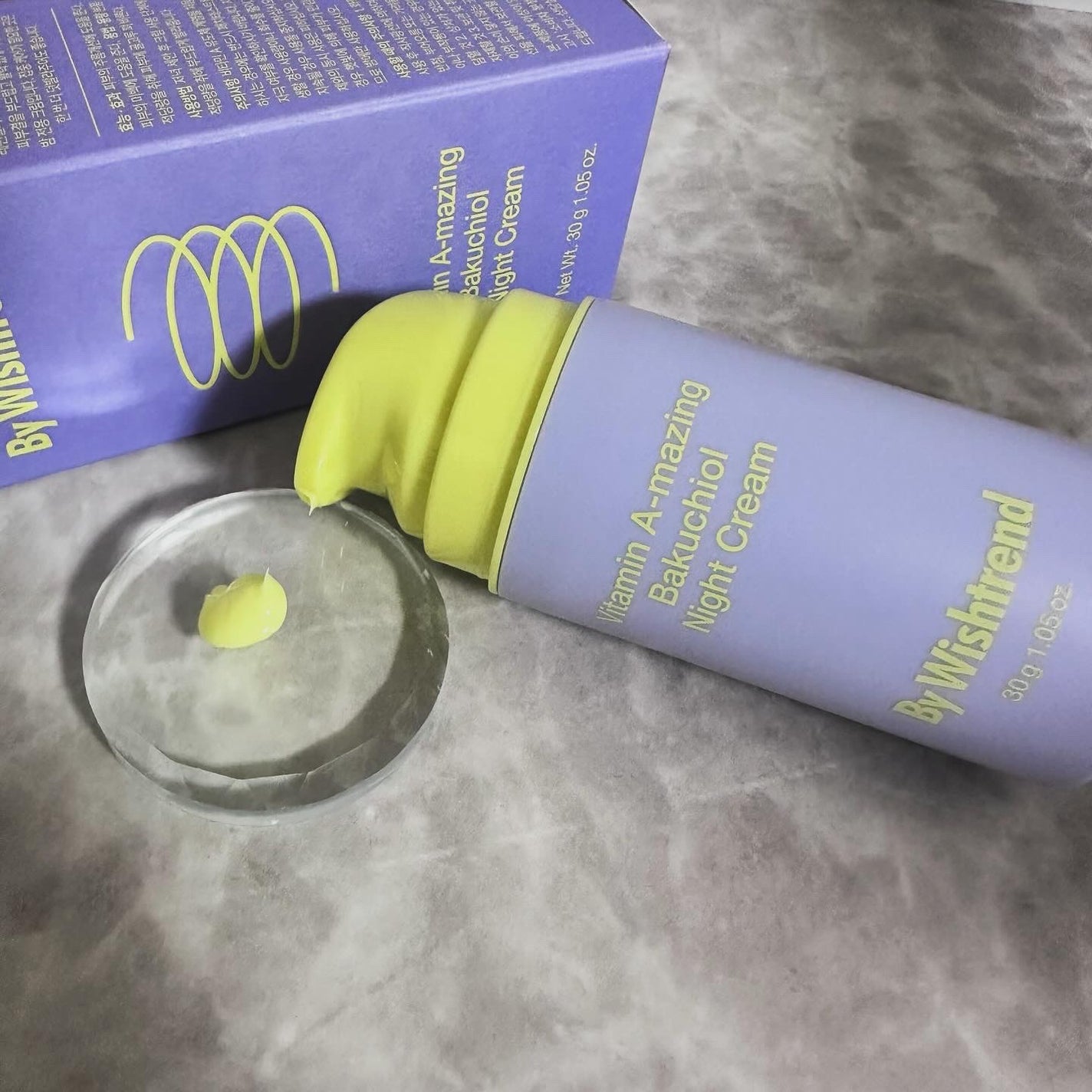 ビタミンA-mazingバクチオールナイトクリーム/By Wishtrend/フェイスクリームを使ったクチコミ(2枚目)