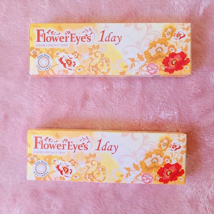 フラワーアイズ ワンデー/株式会社ビューフロンティア/ワンデー(1DAY)カラコンを使ったクチコミ(2枚目)