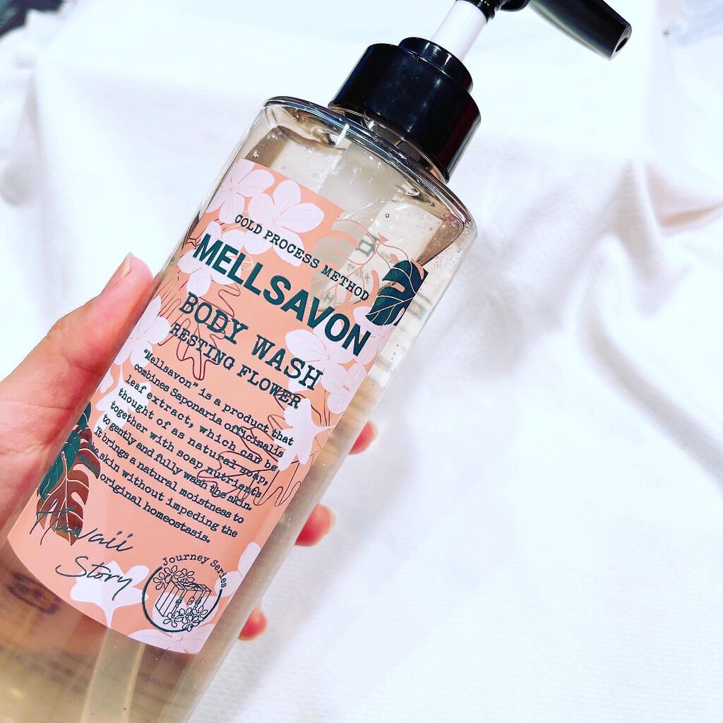 ボディウォッシュ レスティングフラワー/Mellsavon/ボディソープを使ったクチコミ（2枚目）