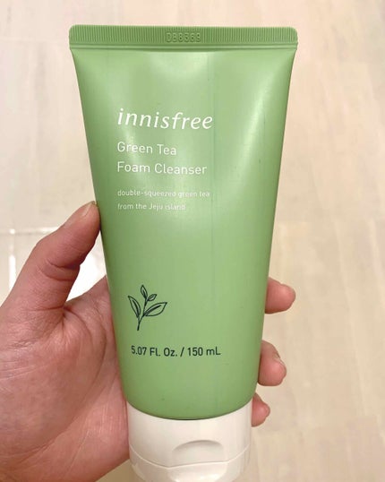グリーンティー フォームクレンザー/innisfree/洗顔フォームを使ったクチコミ(1枚目)