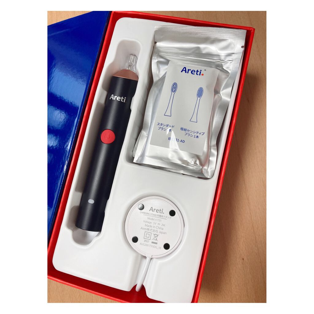 ハイスペック電動歯ブラシMIGAKI/Areti./電動歯ブラシを使ったクチコミ（1枚目）