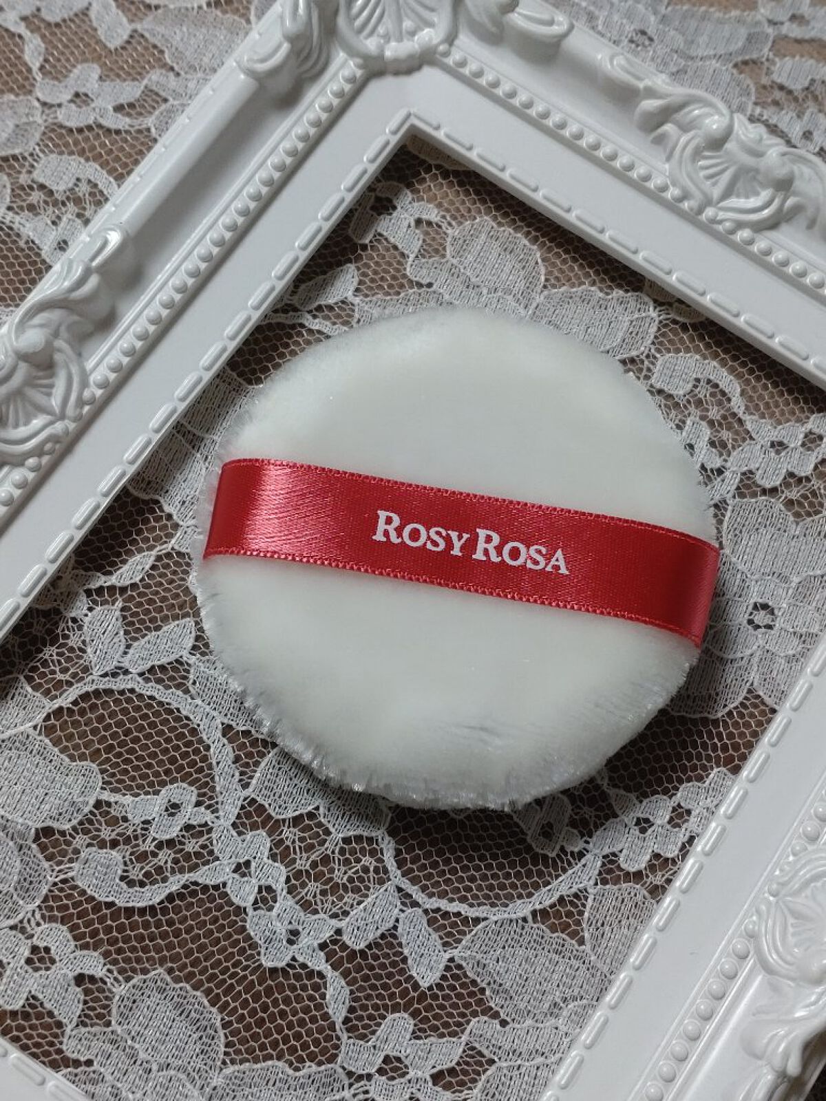 ビロードタッチパフ 2P/ロージーローザ/パフ・スポンジを使ったクチコミ（1枚目）