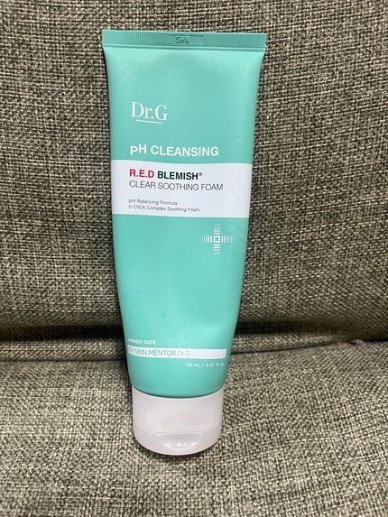 弱酸性レッドブレミッシュクリアスージングフォーム/Dr.G/洗顔フォームを使ったクチコミ(2枚目)