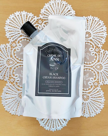 ブラッククリームシャンプー/creme de Ann/市販シャンプーを使ったクチコミ(1枚目)