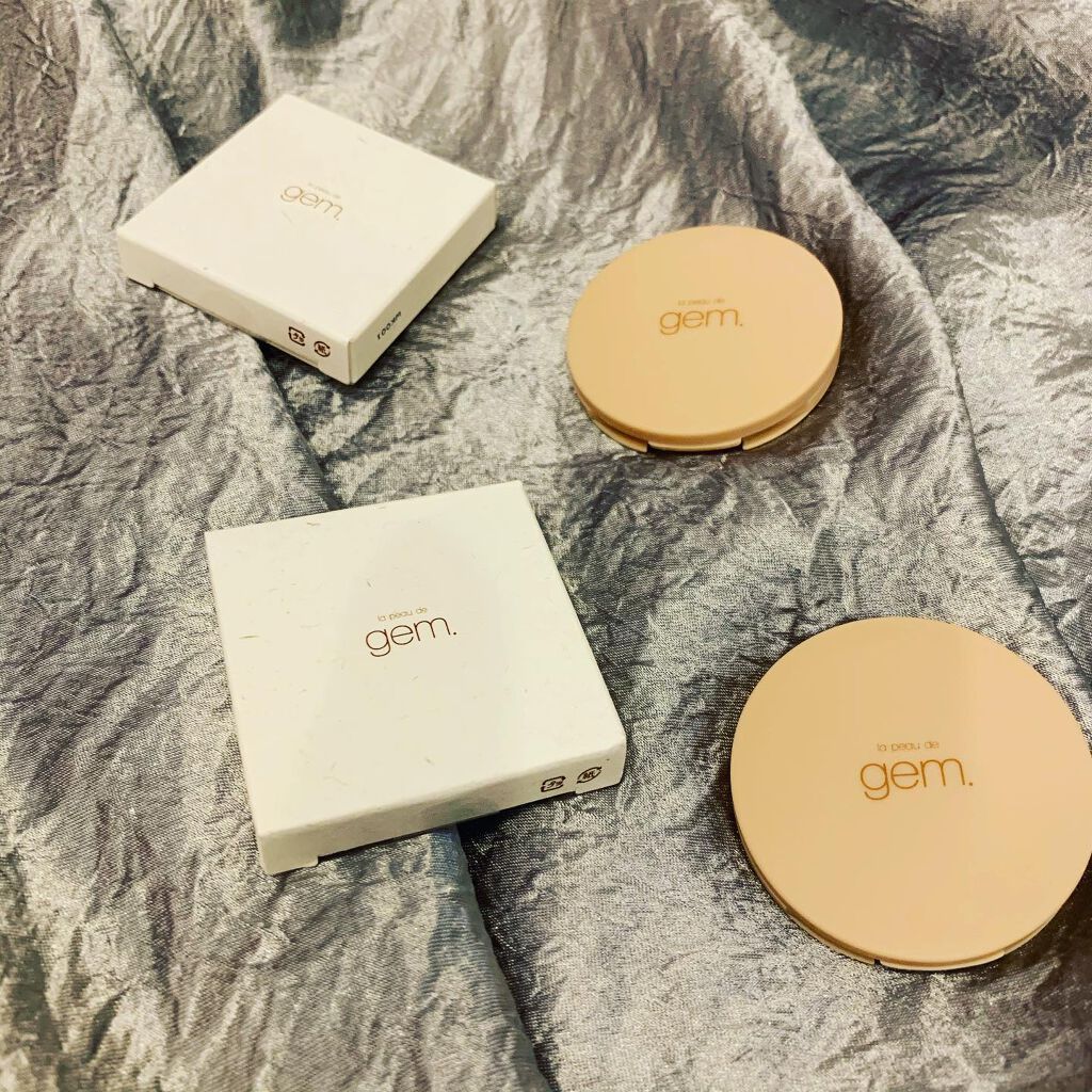 gemini cheek and eye/la peau de gem./ジェル・クリームチークを使ったクチコミ(1枚目)