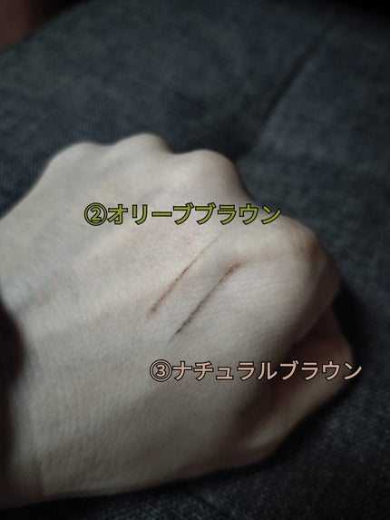 超細芯アイブロウ/CEZANNE/アイブロウペンシルを使ったクチコミ(2枚目)