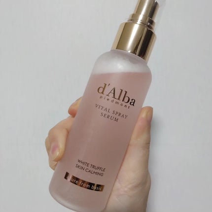 ダルバ ホワイトトリュフバイタルスプレーセラム/ダルバ/ミスト状化粧水を使ったクチコミ(3枚目)