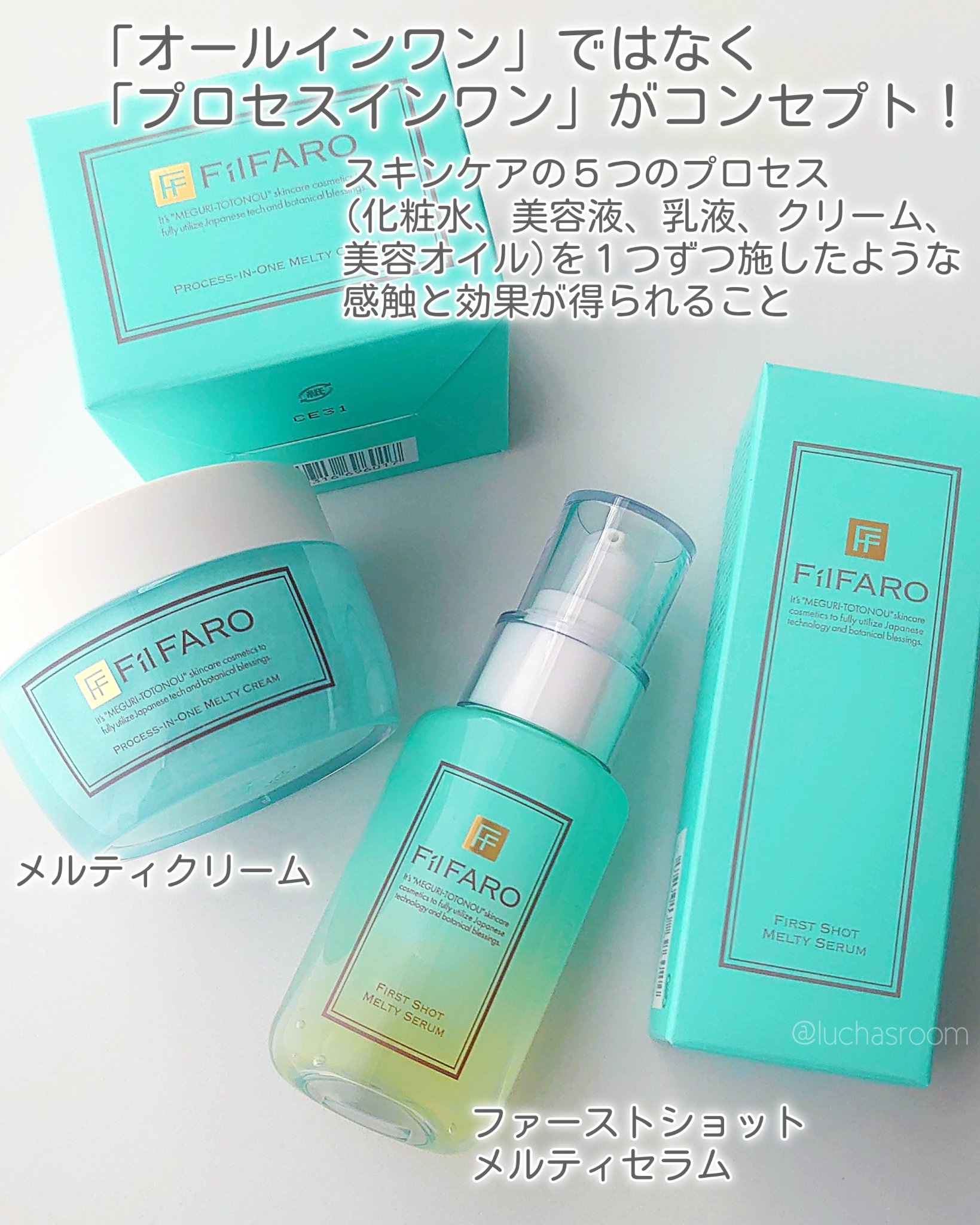 プロセスインワンメルティクリーム/FilFARO/フェイスクリームを使ったクチコミ（2枚目）