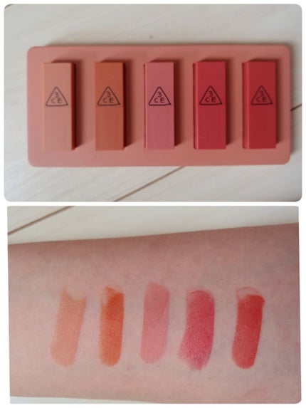 3CE MOOD RECIPE LIP COLOR/3CE/口紅を使ったクチコミ(2枚目)