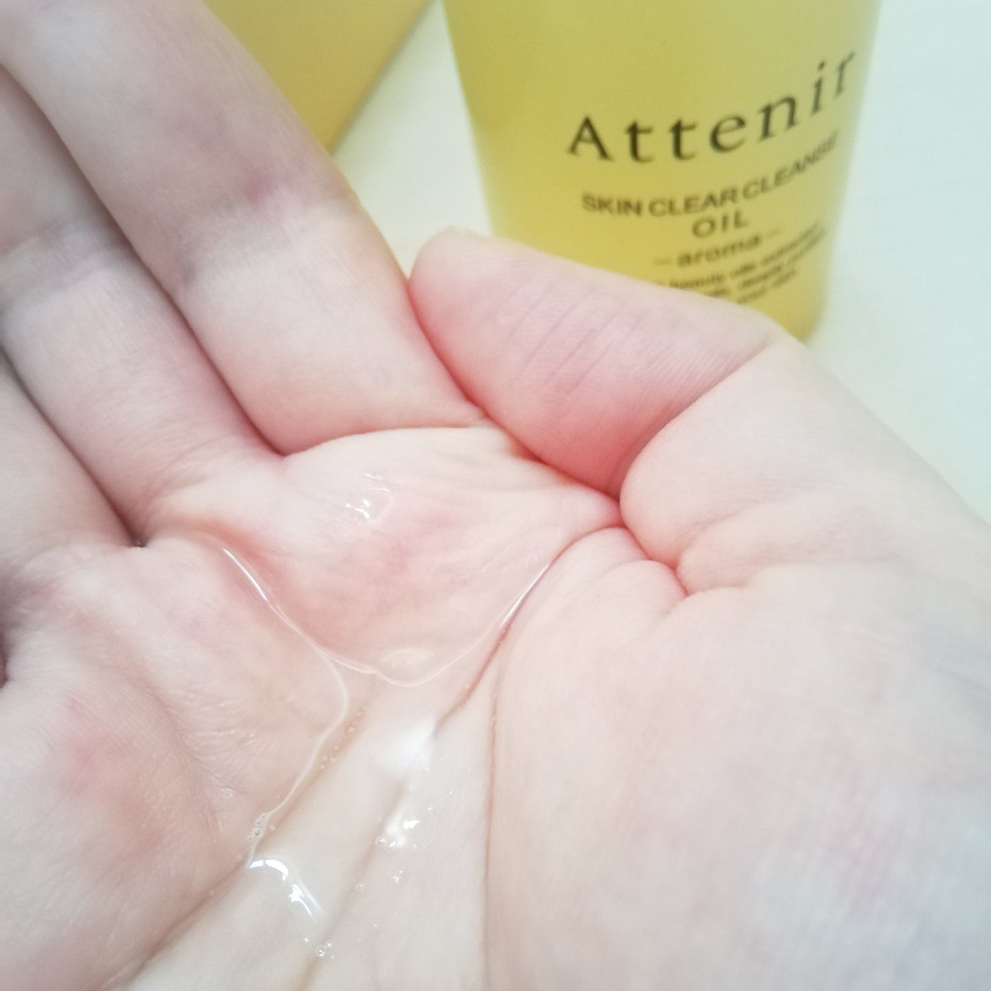 スキンクリア クレンズ オイル <アロマタイプ>/アテニア/オイルクレンジングを使ったクチコミ(3枚目)