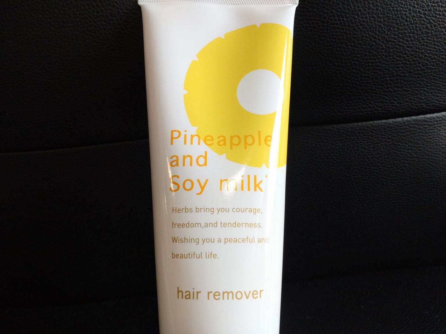 パイナップル豆乳除毛クリーム/鈴木ハーブ研究所/除毛クリームを使ったクチコミ(3枚目)