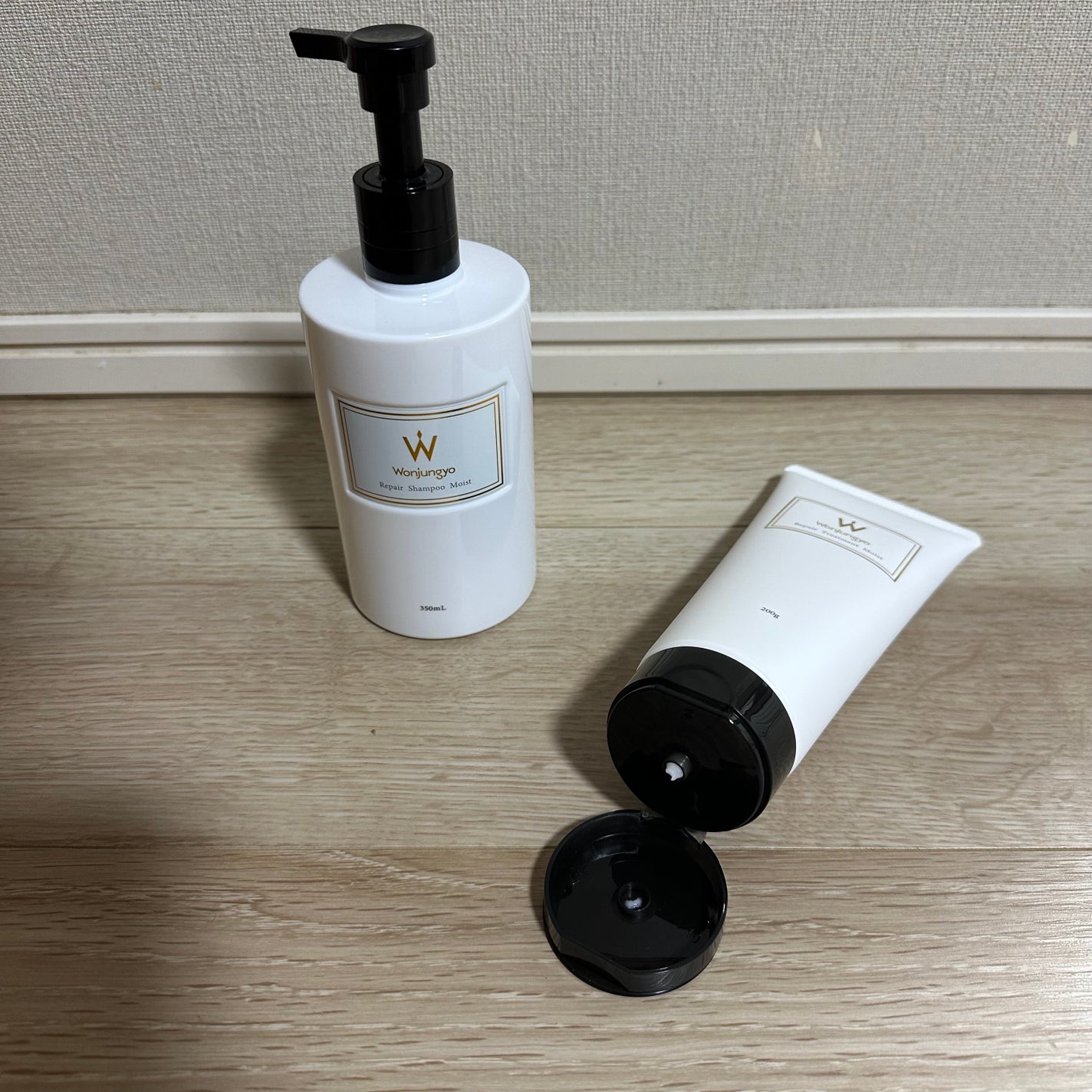 ウォンジョンヨ リペアシャンプー モイスト/リペアトリートメント モイスト/Wonjungyo/市販シャンプーを使ったクチコミ(1枚目)