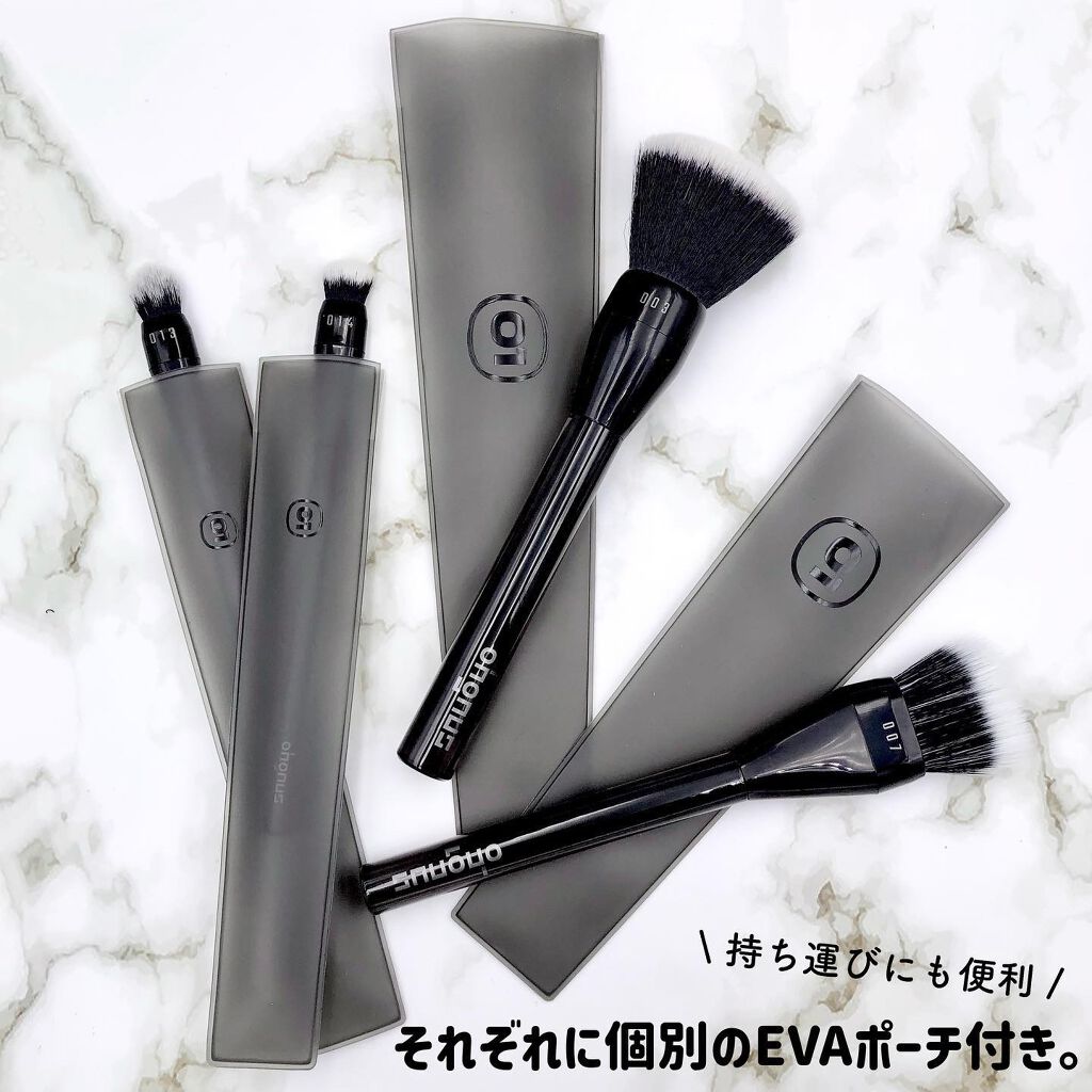 Ohgnus Make up Blush Set/Ohgnus/メイクブラシを使ったクチコミ(9枚目)