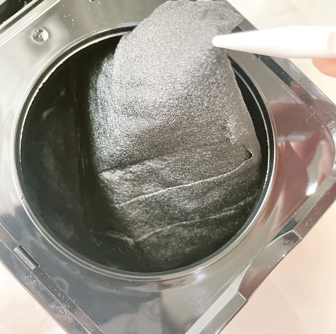 プレミアムイデベノンブラックベリーコンプレックスアンプルマスク/MARY&MAY/シートマスク・パックを使ったクチコミ（3枚目）