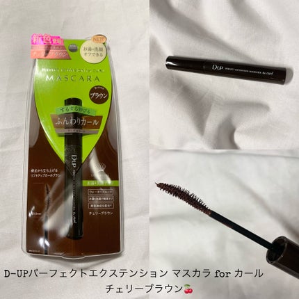 パーフェクトエクステンション マスカラ for カール/D-UP/マスカラを使ったクチコミ(2枚目)
