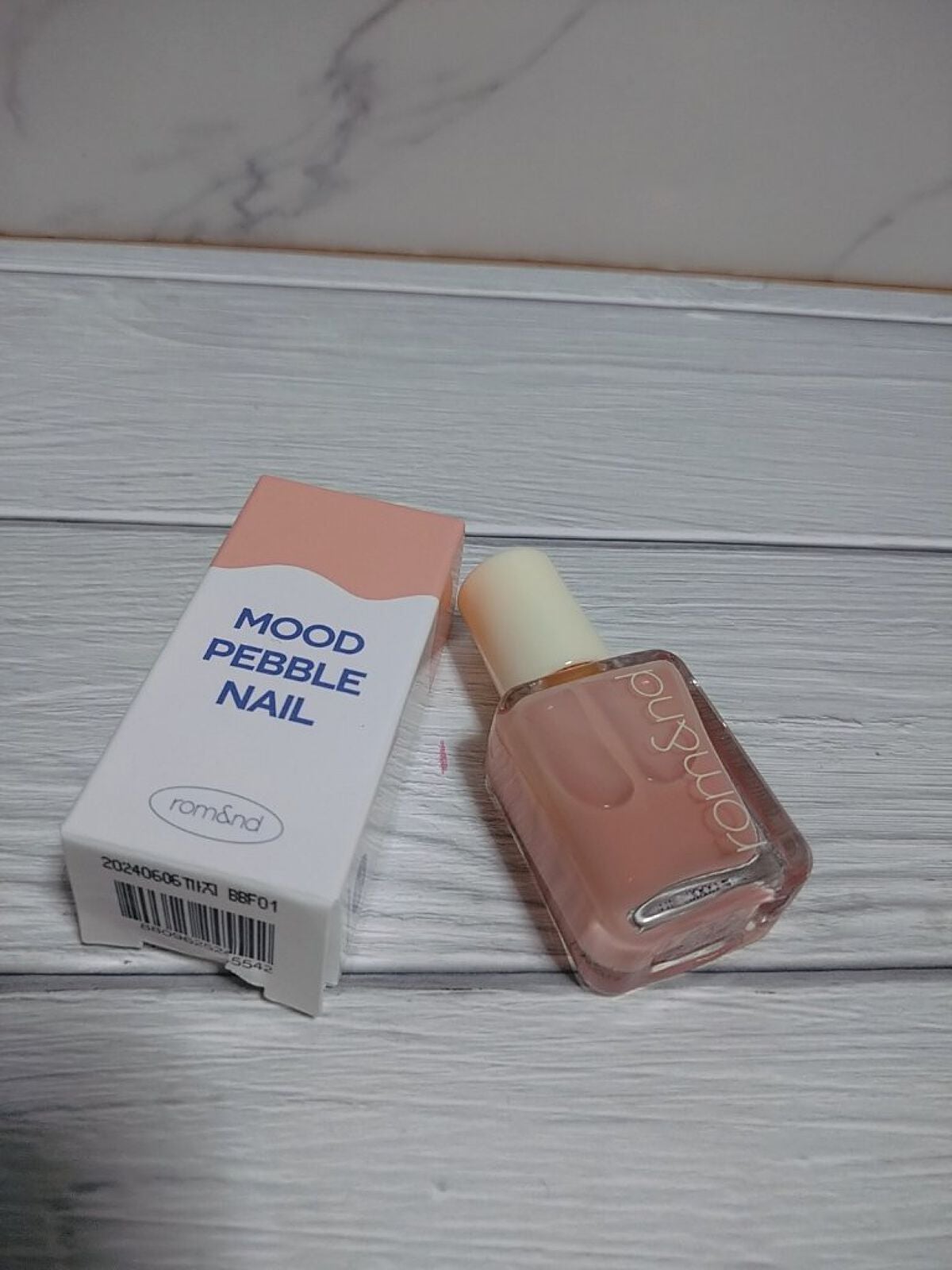 ムードペブルネイル/rom&nd/マニキュアを使ったクチコミ(1枚目)