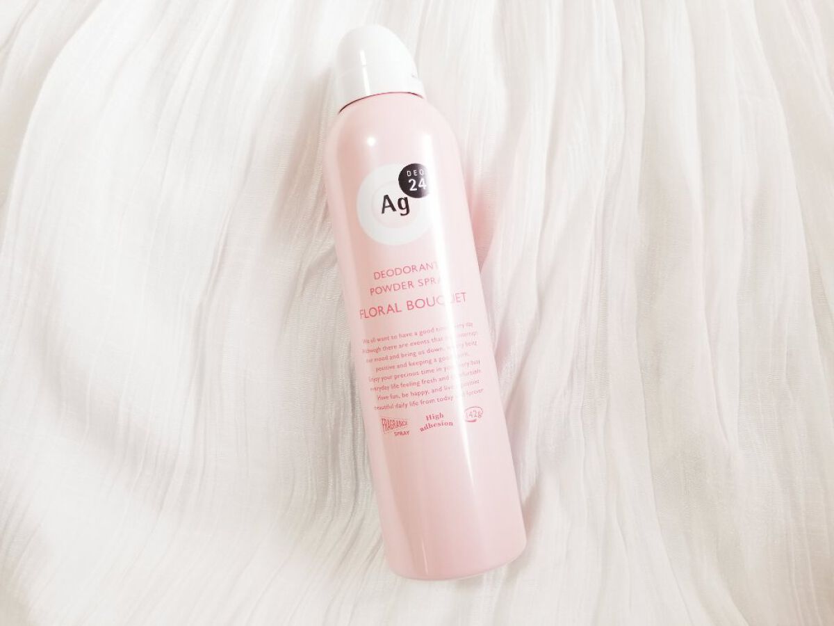 パウダースプレー（フローラルブーケ）/エージーデオ24/デオドラント・制汗剤を使ったクチコミ（1枚目）