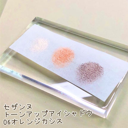 トーンアップアイシャドウ/CEZANNE/アイシャドウパレットを使ったクチコミ(5枚目)