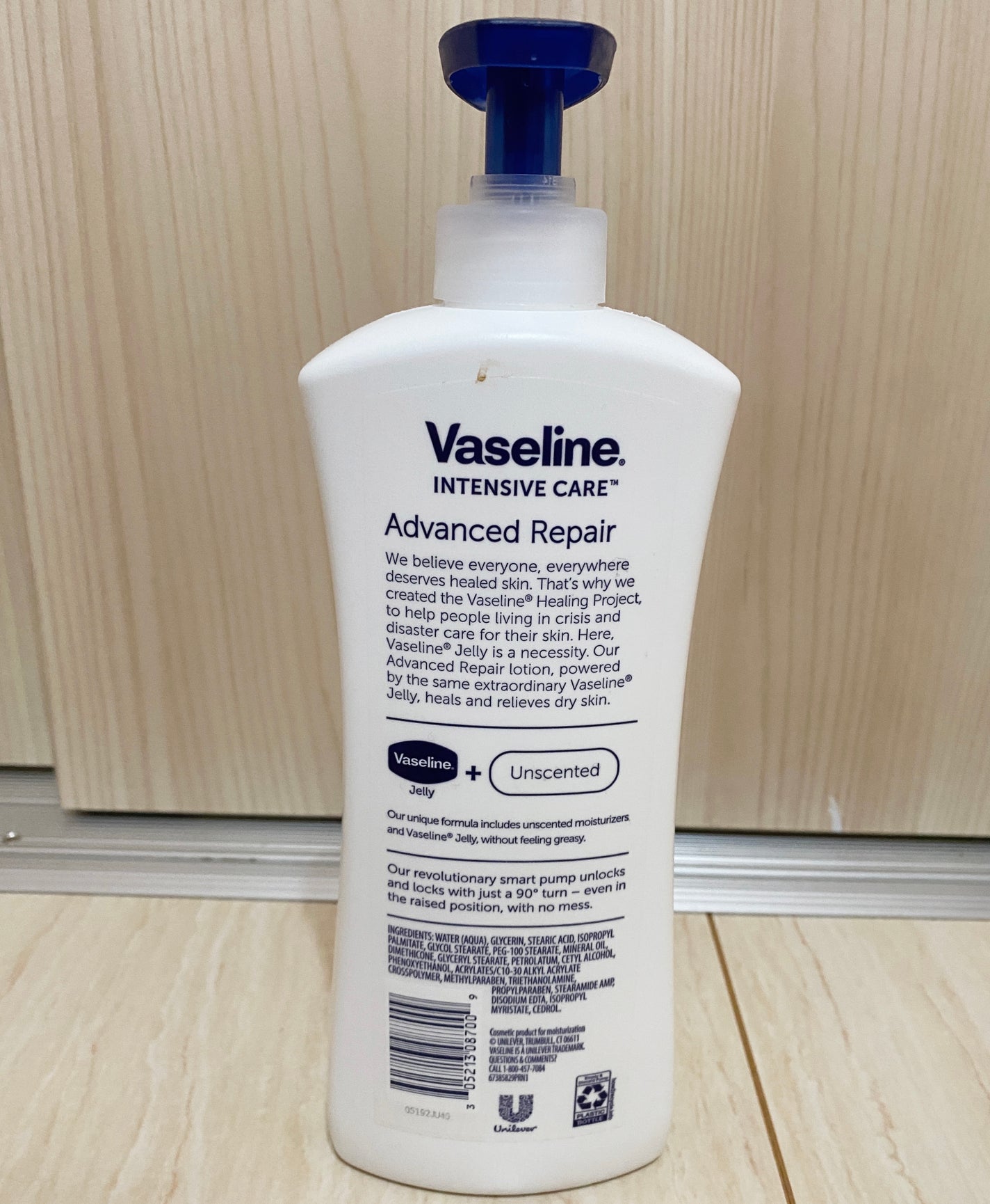 ヴァセリン アドバンスドリペア ボディローション 無香料/ヴァセリン/ボディローションを使ったクチコミ(2枚目)