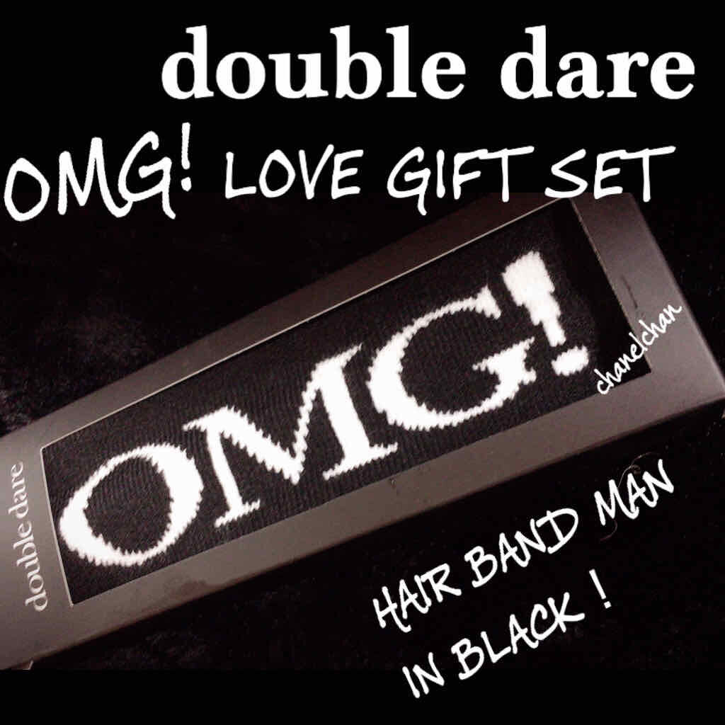 OMG! Love Gift Set 【hairband man in black】/double dare/その他キットセットを使ったクチコミ（1枚目）