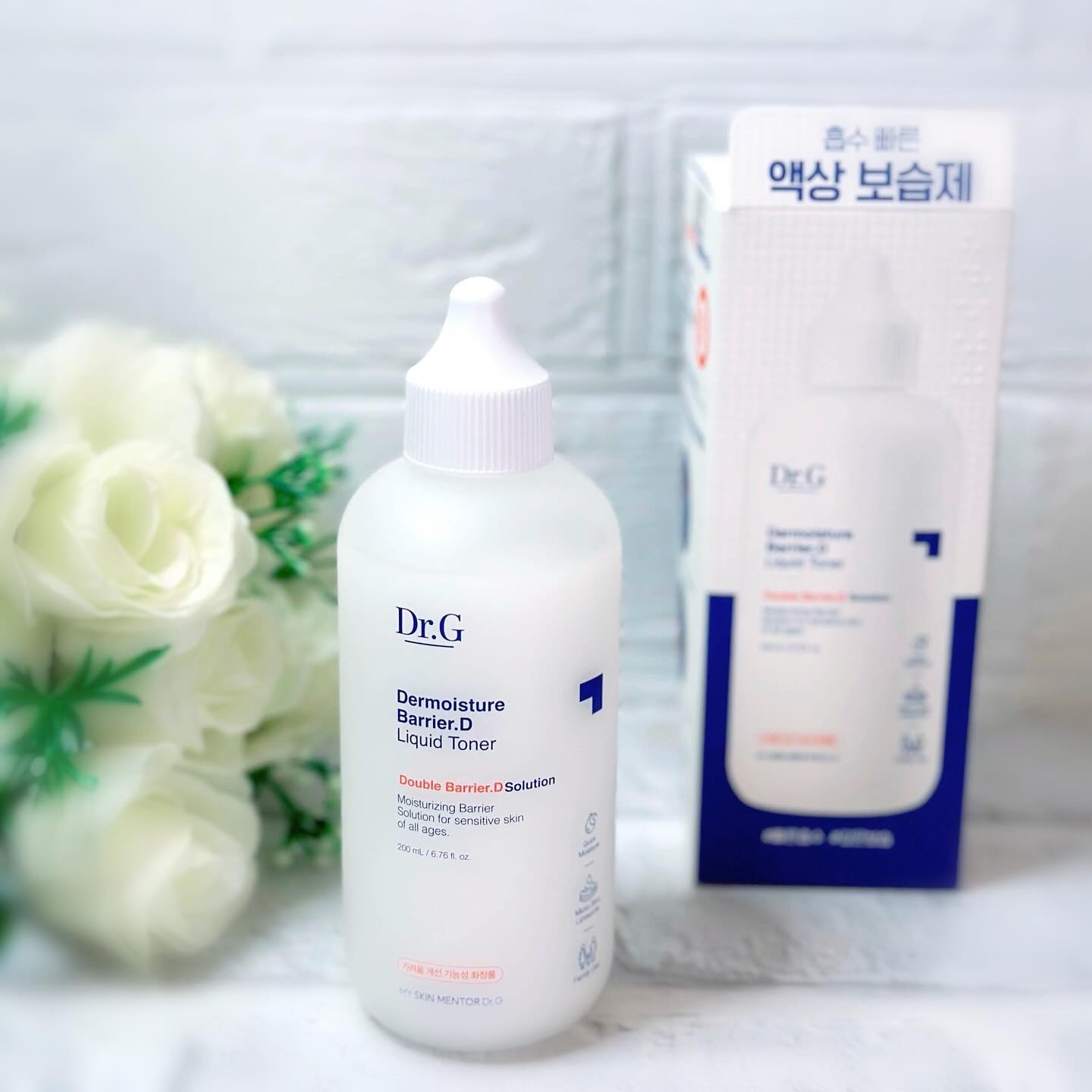 ザモイスチャーバリアDリキッドトナー/Dr.G/化粧水を使ったクチコミ（3枚目）