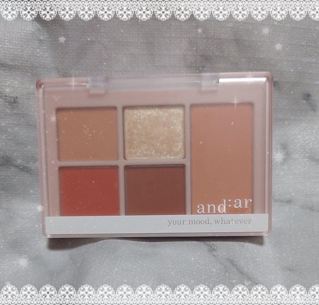 マルチカラーパレット/and:ar/マルチパレットを使ったクチコミ（1枚目）