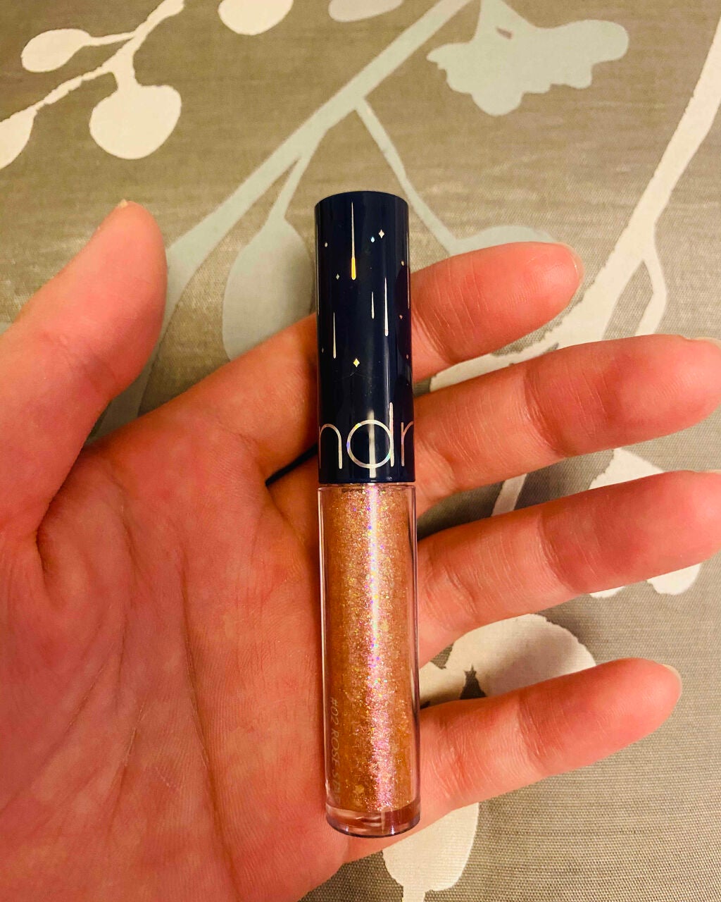 リキッド グリッター シャドウ/rom&nd/グリッターを使ったクチコミ(1枚目)