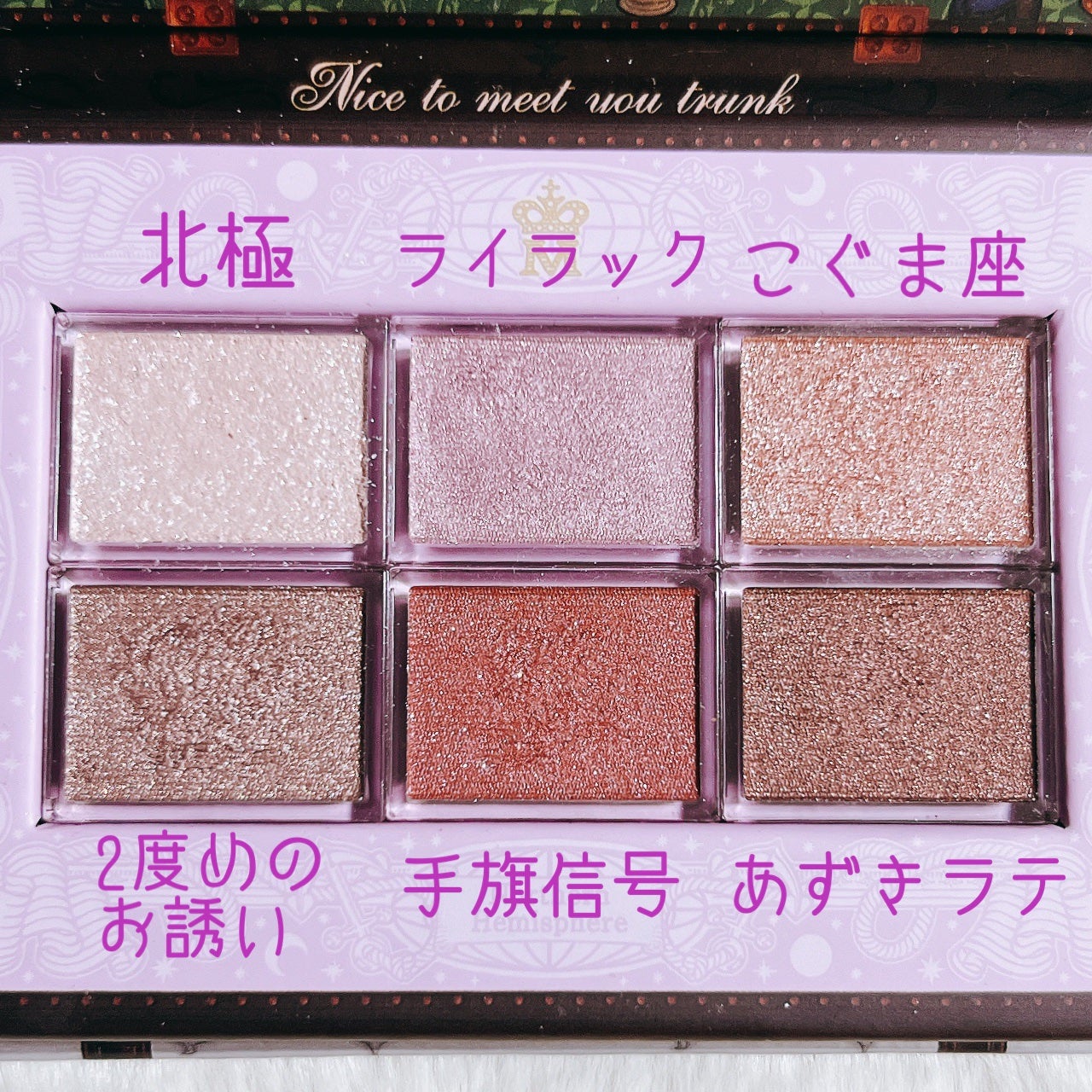 ナイストゥミーチュートランク/MAJOLICA MAJORCA/アイシャドウパレットを使ったクチコミ(7枚目)