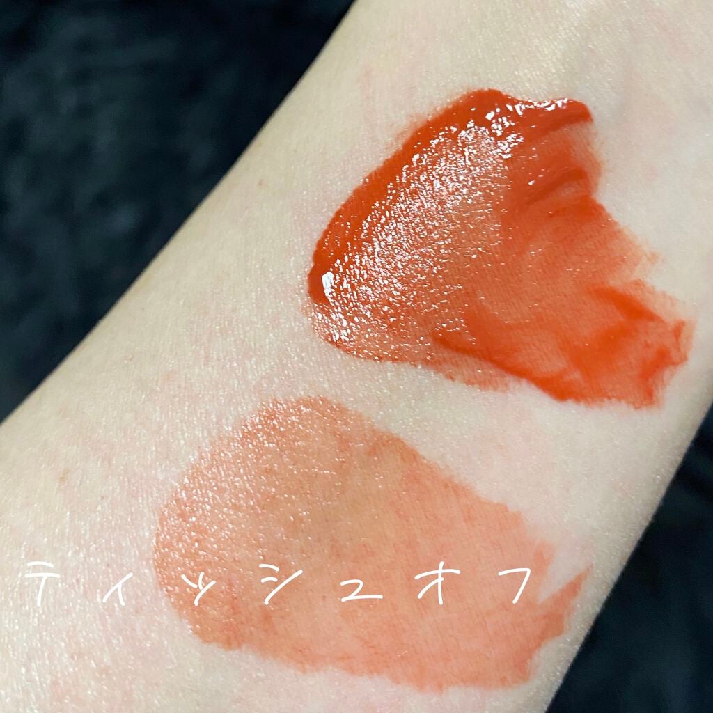 ルージュ ピュールクチュール ヴェルニ ウォーターグロウ/YVES SAINT LAURENT BEAUTE/口紅を使ったクチコミ(3枚目)