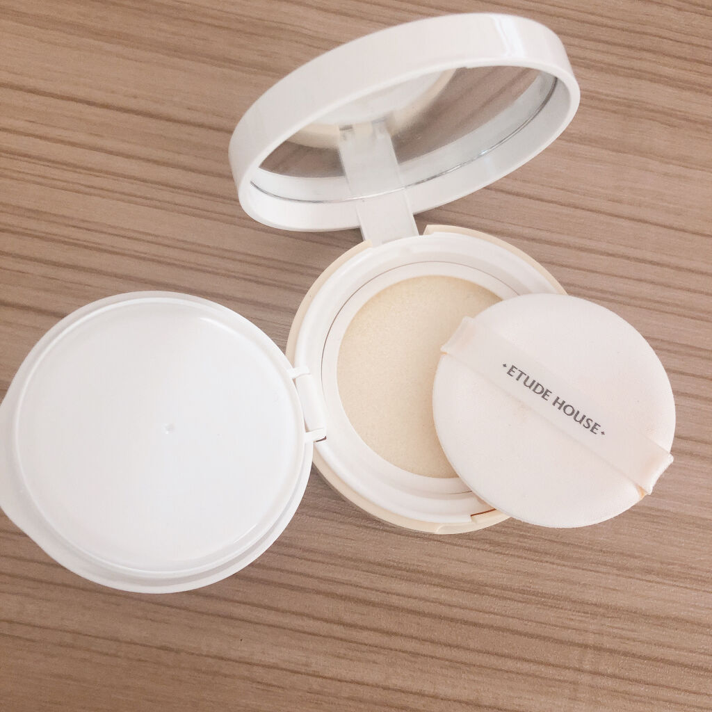 UVダブルカットクリアサンクッション/ETUDE/日焼け止めローションを使ったクチコミ（2枚目）