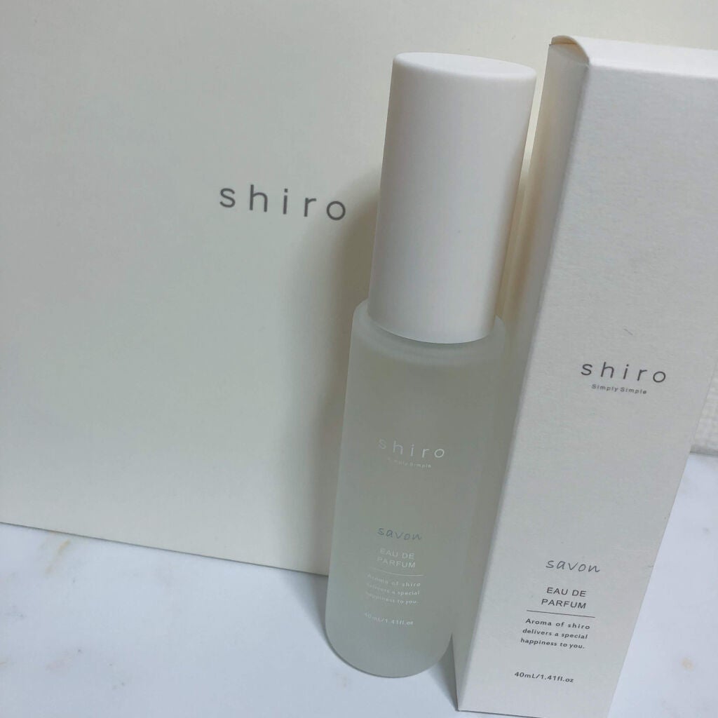 サボン オードパルファン/SHIRO/香水(レディース)を使ったクチコミ(1枚目)