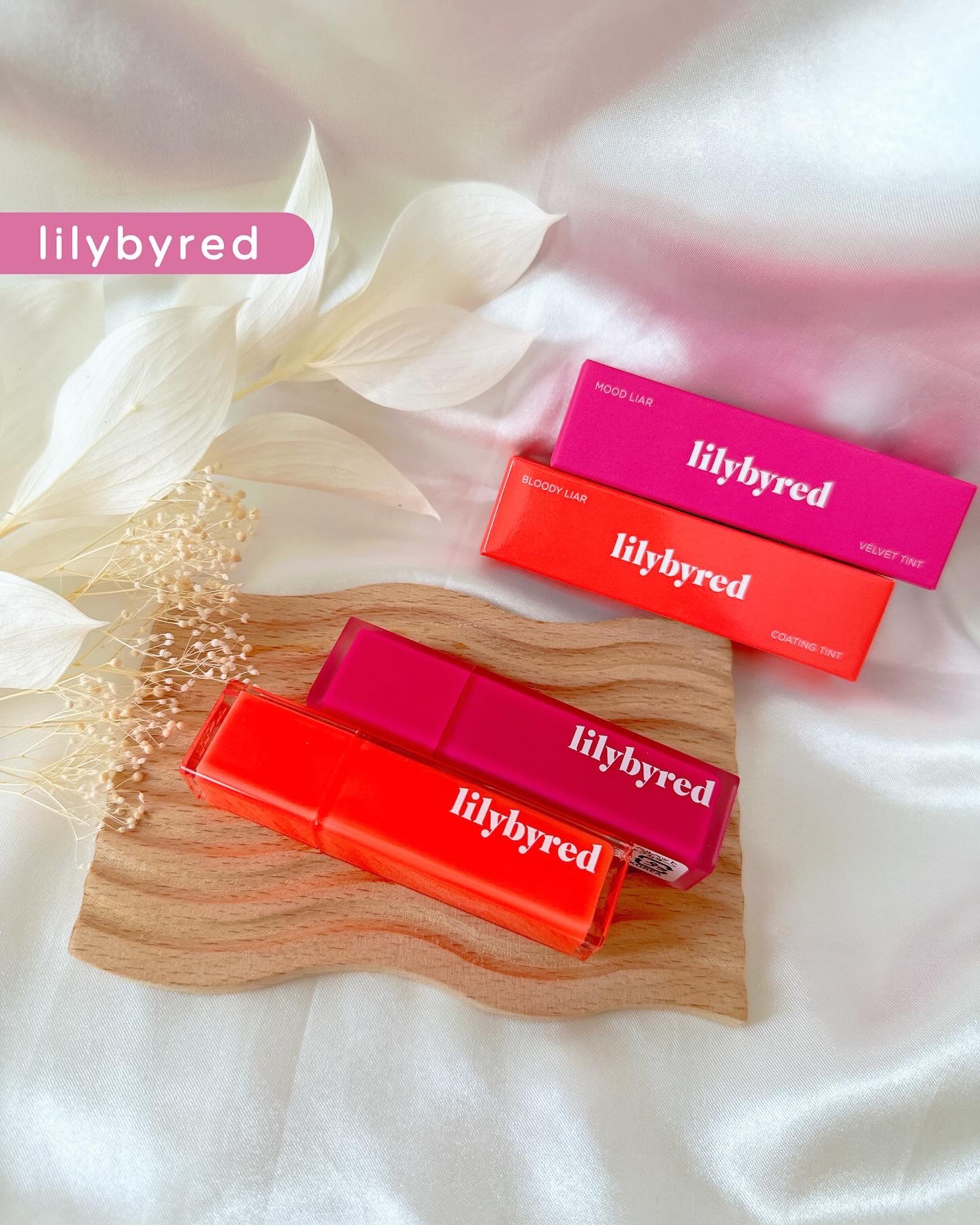 ブラッディライアー コーティングティント/lilybyred/リップティントを使ったクチコミ（1枚目）