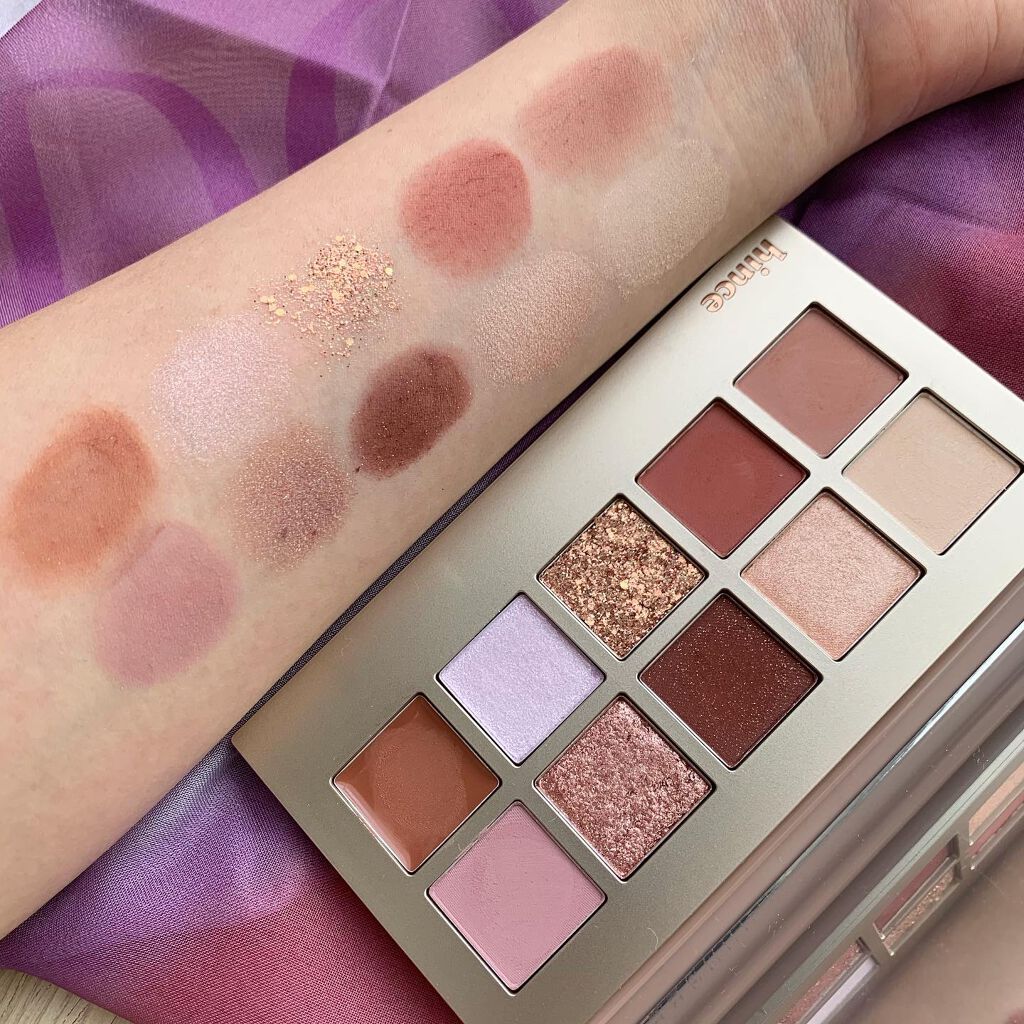 ニューデップスアイシャドウパレット/hince/アイシャドウパレットを使ったクチコミ(1枚目)