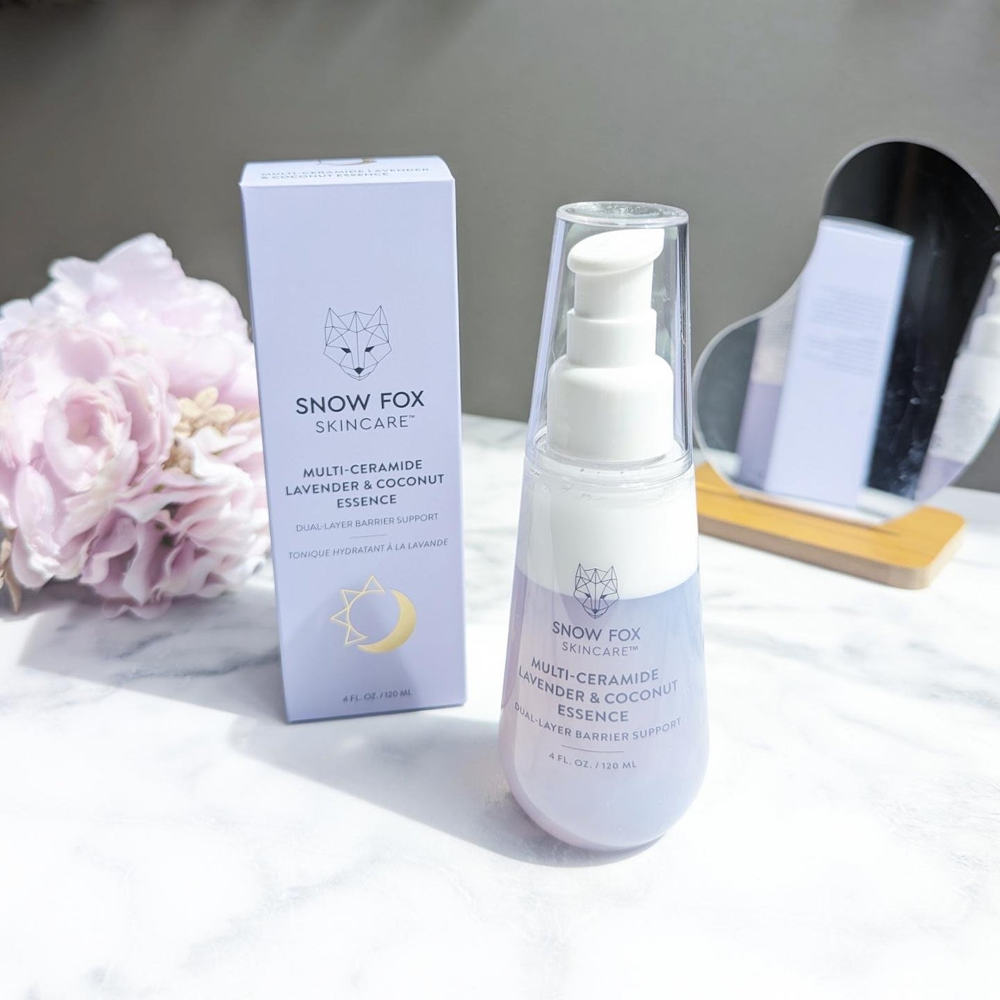 フレンチ ガーデン ミルキー エッセンス/SNOW FOX SKINCARE/美容液を使ったクチコミ(1枚目)