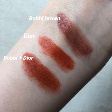 クラッシュド リップ カラー 35 ココア/BOBBI BROWN/口紅を使ったクチコミ（2枚目）