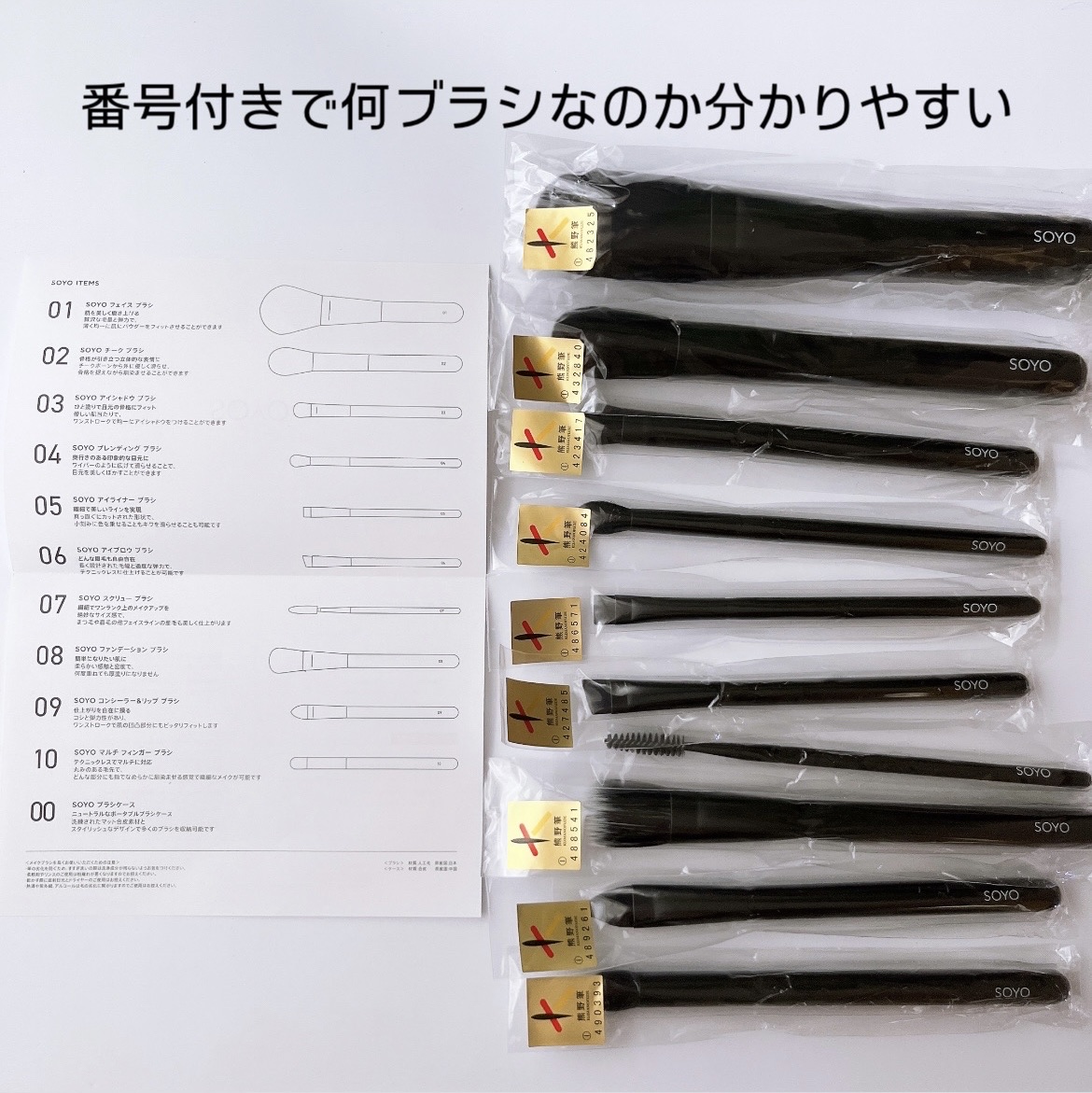 SOYO ディスカバー フルセット （10本＋ケース付）｜SOYOの使い方を