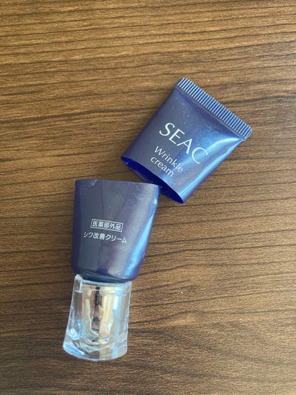シワ改善クリームプレミアム/SEAC/アイケア・アイクリームを使ったクチコミ(1枚目)