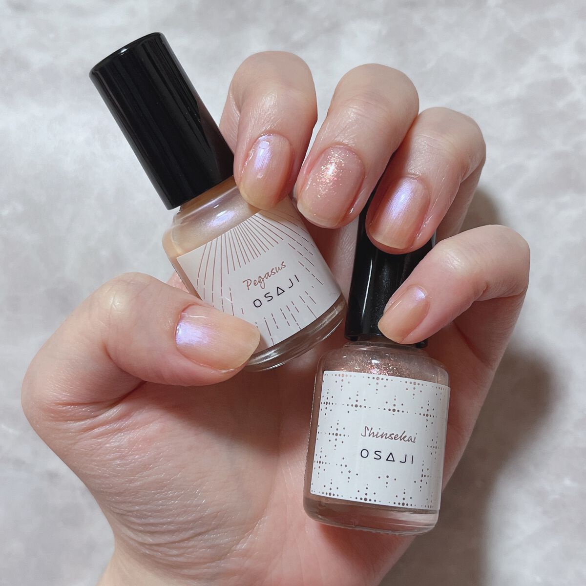 オサジ アップリフト ネイルカラー/OSAJI/マニキュアを使ったクチコミ（1枚目）
