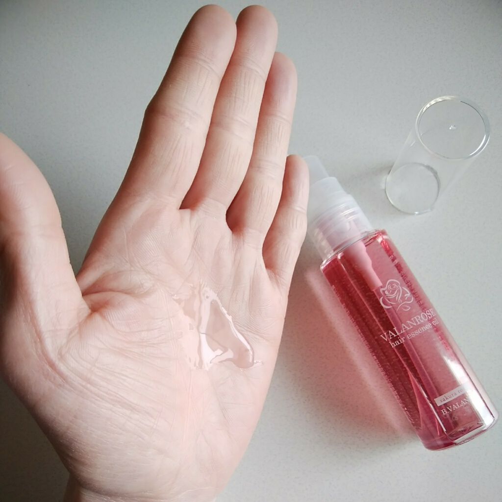ヘアエッセンスオイル さくらローズ/VALANROSE/ヘアオイルを使ったクチコミ(2枚目)