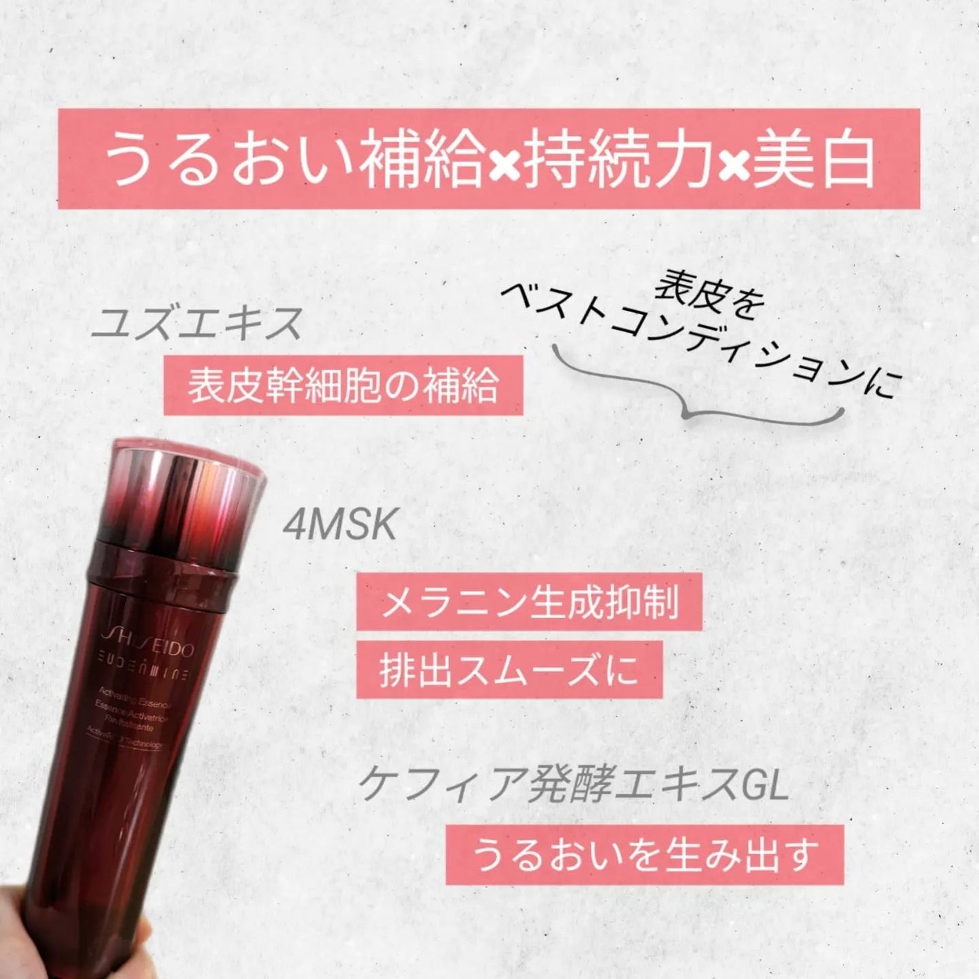 エッセンシャルイネルジャ ハイドレーティング クリーム/SHISEIDO/フェイスクリームを使ったクチコミ(2枚目)