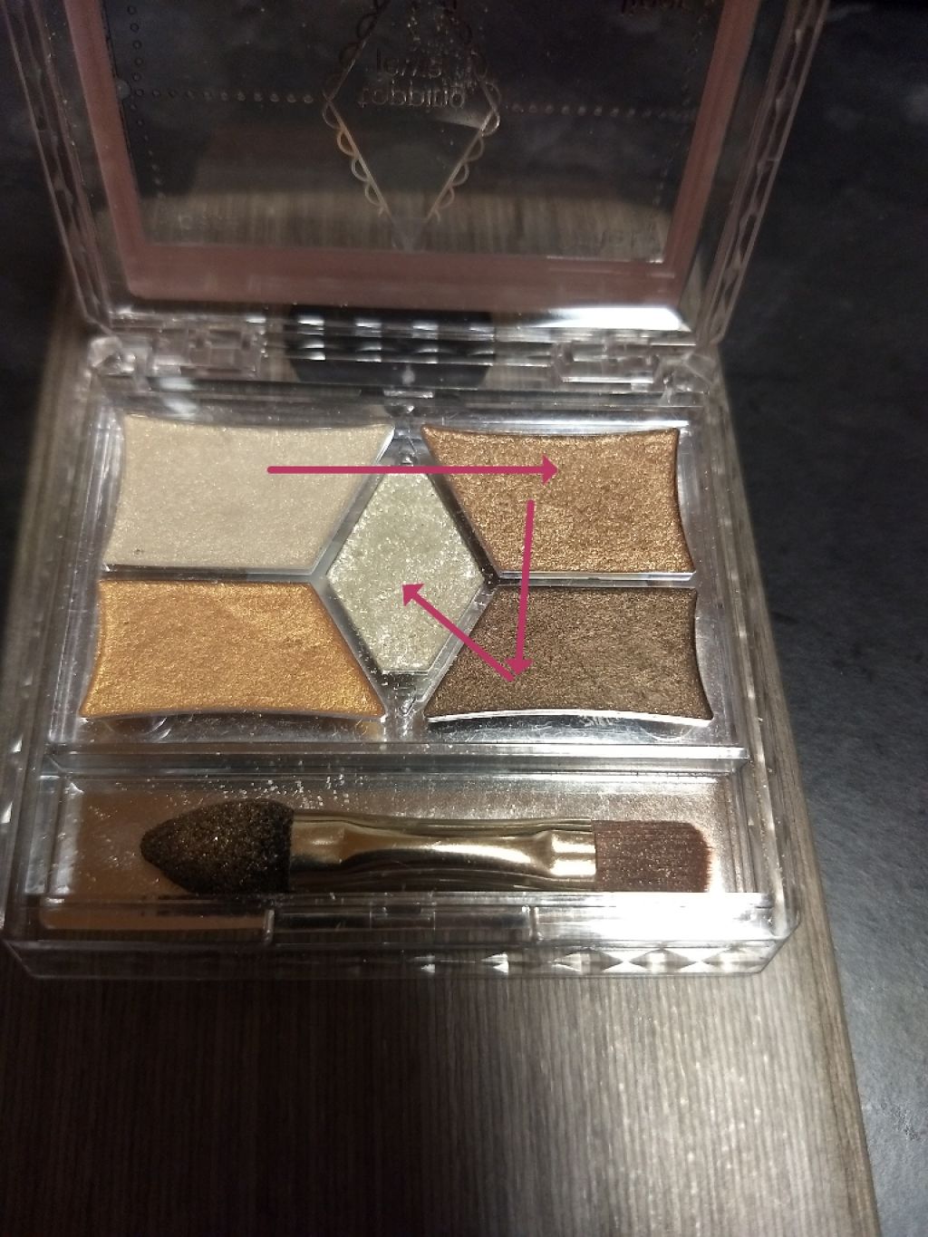 【旧品】パーフェクトスタイリストアイズ/キャンメイク/アイシャドウパレットを使ったクチコミ（1枚目）