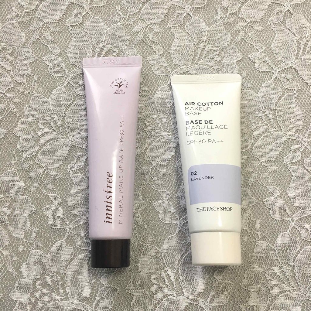 エアコットンメイクアップべース /THE FACE SHOP/化粧下地を使ったクチコミ（1枚目）