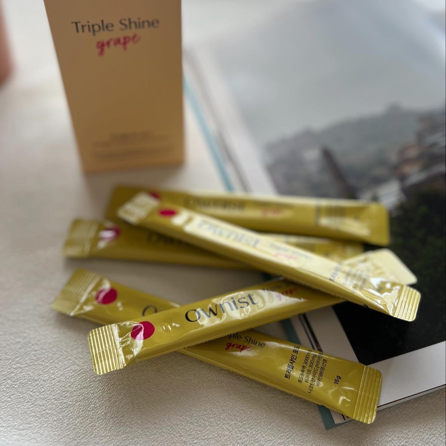 トリプルシャイン グレープ/Ownist/美容サプリメントを使ったクチコミ(3枚目)