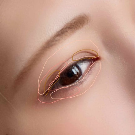 パーフェクトマルチアイズ/キャンメイク/アイシャドウパレットを使ったクチコミ(3枚目)